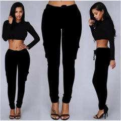 Redefine Casual Style with Women's Multi-Bag Casual Pants