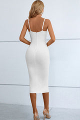 Cutout Spaghetti Strap Bodycon Dress Trendsi