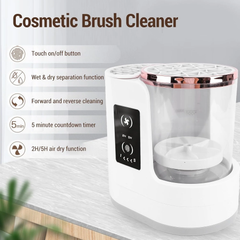 Dual-Function Brush Cleaner and Quick Dryer