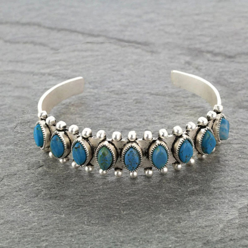 Turquoise Open Bracelet Trendsi