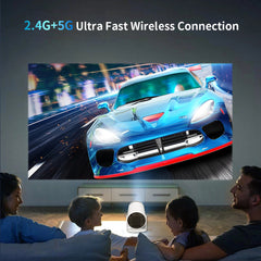 SOHOBLOO'S MagicScreen™ 4K WiFi Mini Projector