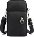 Small Crossbody Bag for Women - Mini Phone Purses with Crossbody Strap and Wallet - Nylon Arm Bag