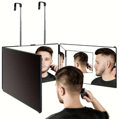 Household Retractable Hanging 3-Way Mirror ✨ See Every Angle, Master Every Style!
