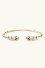 1.8 Carat Moissanite 925 Sterling Silver Bracelet Trendsi