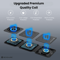 MagCharge 3-in-1 Foldable Wireless Charger