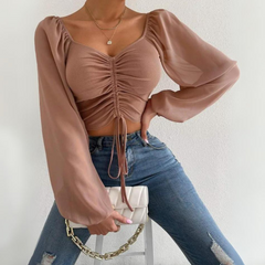 Serafina Gathered Top