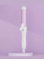 2-in-1 Rotating Hair Curling Iron