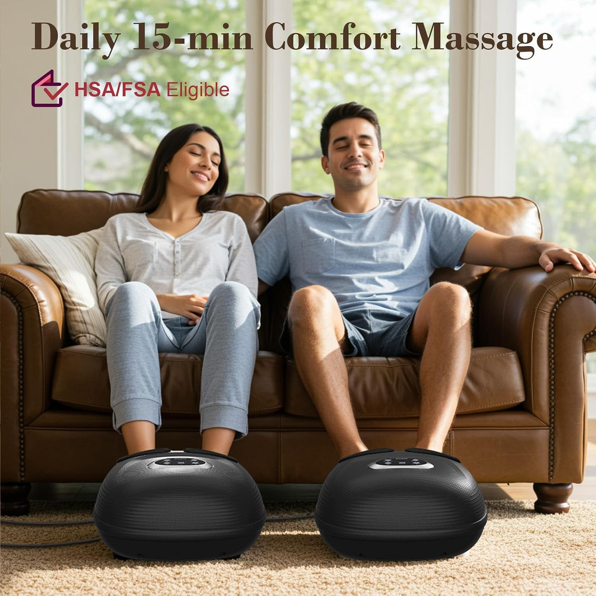 Foot Massager 2026 Upgraded FSA Eligible, Birthday Gifts for Women