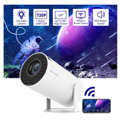SOHOBLOO'S MagicScreen™ 4K WiFi Mini Projector