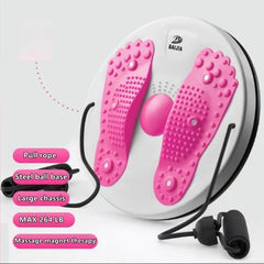 Massage Waist Rotating Board with Pull Rope