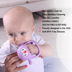 Silicone Teething Toys for Babies (Buy 1 Get 1 Free TODAY!)