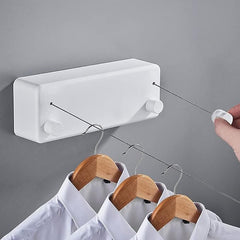 Retractable Wall-Mounted Clothesline