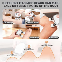 MiniMassager™ PowerPulse - Dual-Head Portable Deep Tissue Percussion Gun