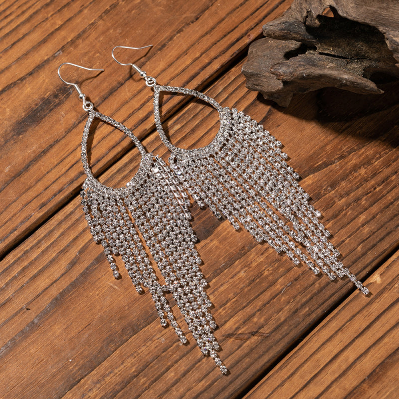 Alloy Dangle Earrings Trendsi