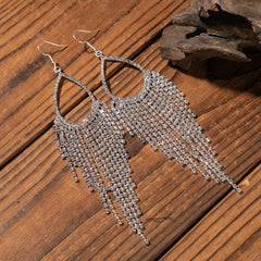 Alloy Dangle Earrings Trendsi