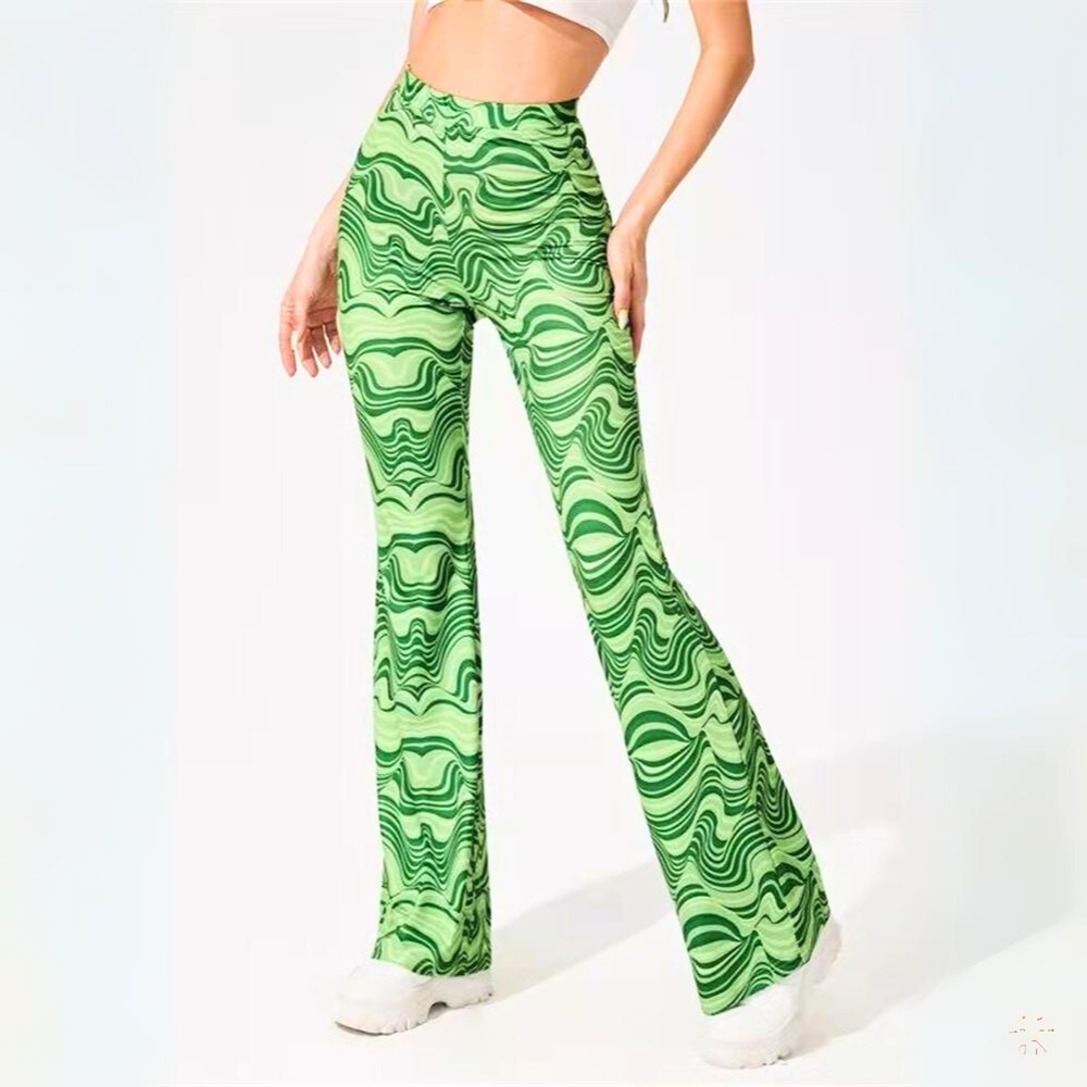 RaveSpiral Flare Pants