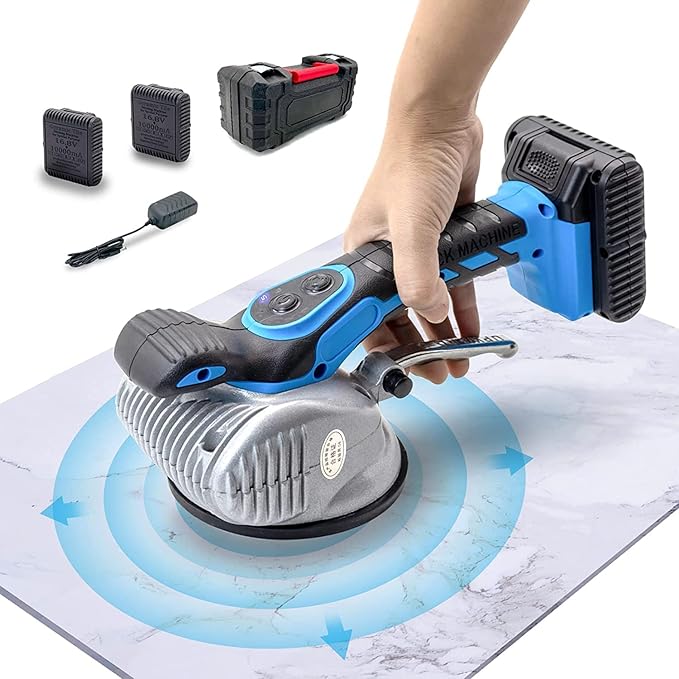 Tile Sticker Brick Machine High Power Vibrator – For Seamless Tiling Perfection! (+Free Gift Included)