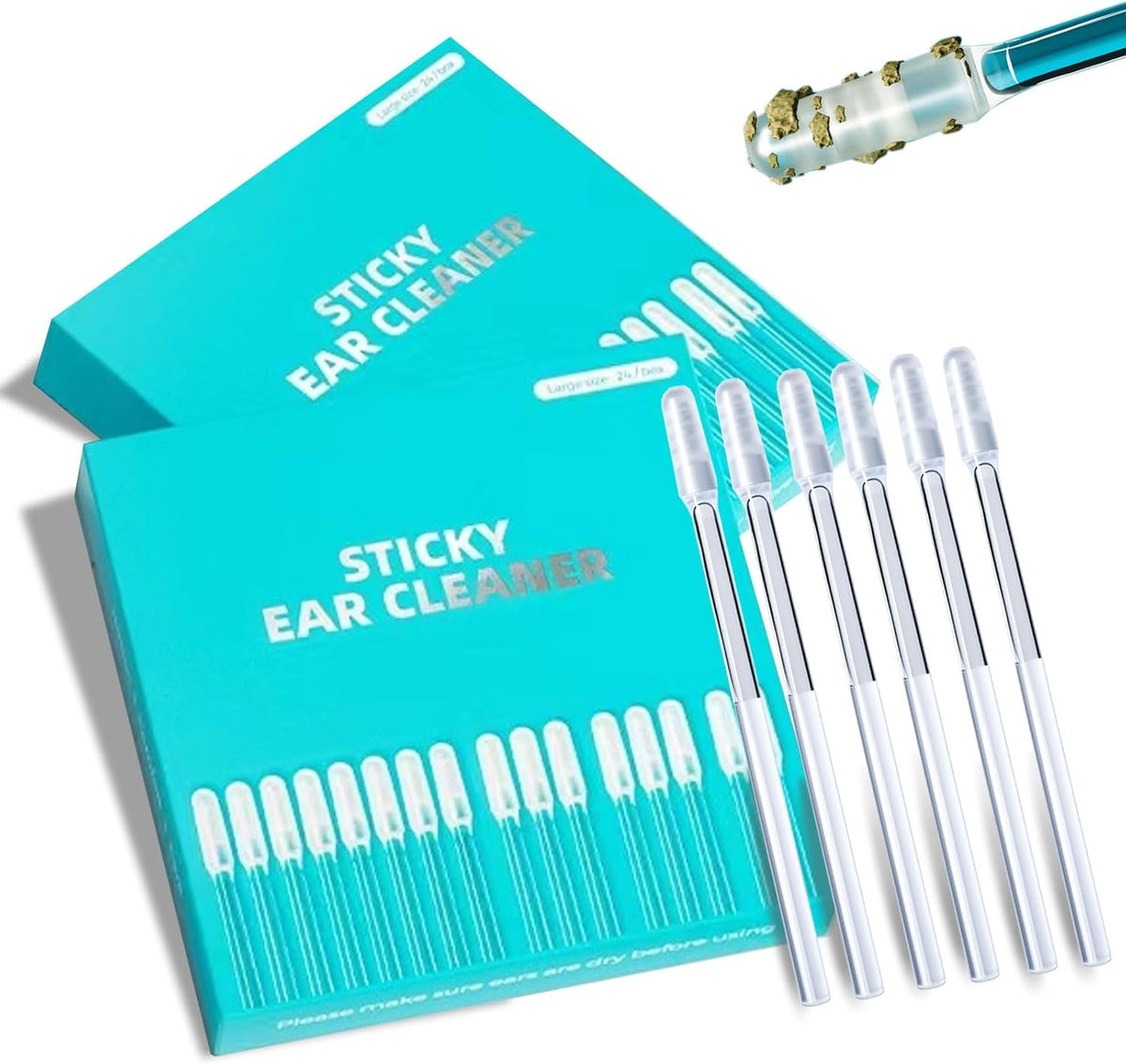 Sticky Ear Bar - The Ultimate Ear Cleaning Solution 👂✨ (2 boxes)