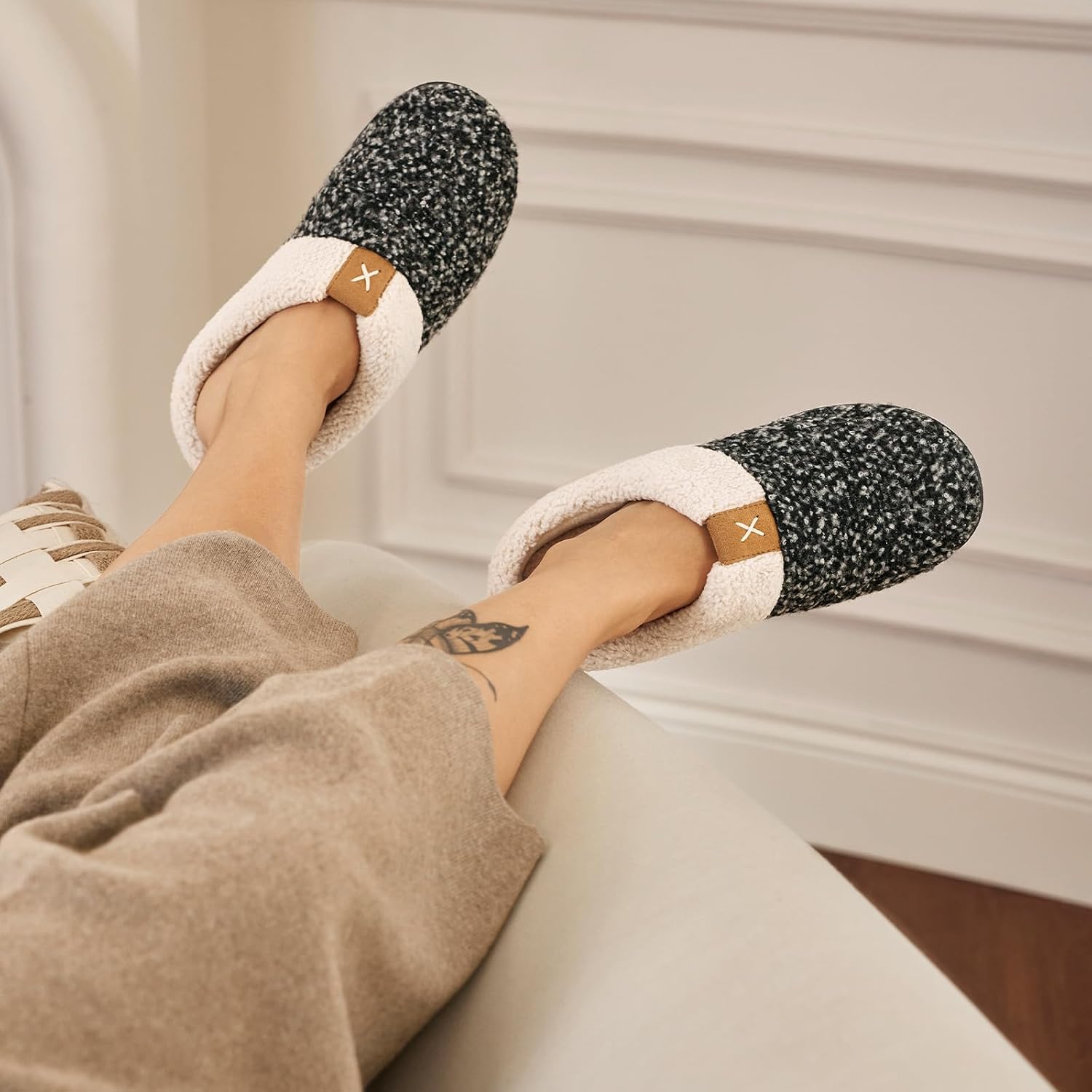 Women'S Indoor Outdoor Slipper Memory Foam