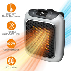 Mini Wall-Mounted Fan Heater – Your Cozy Comfort Companion!
