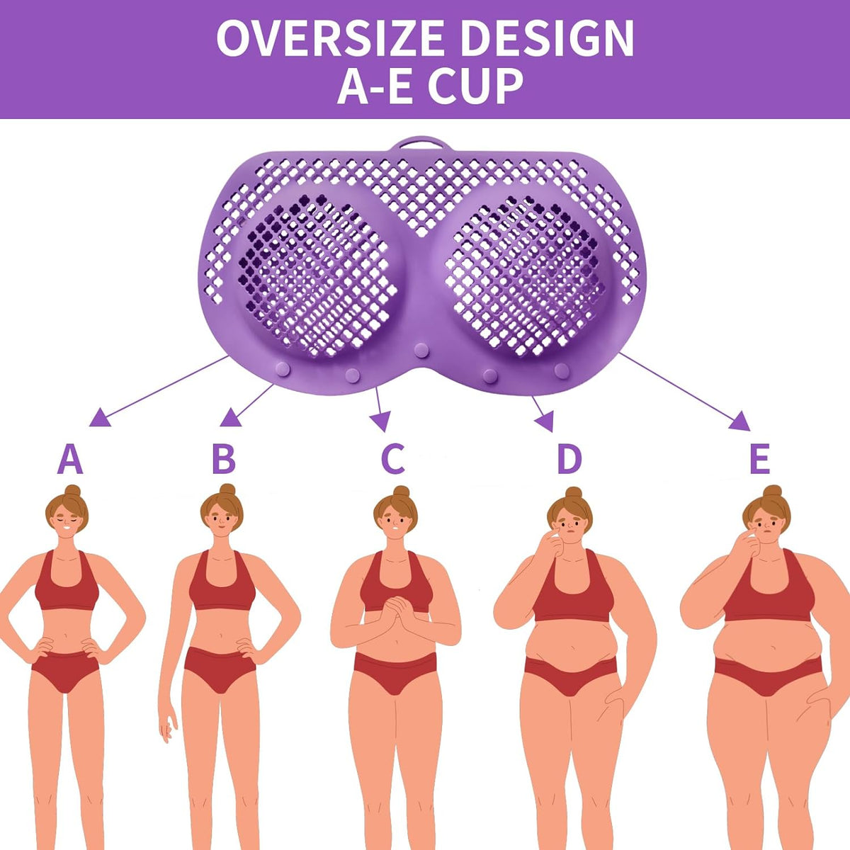 SOHOBLOO'S Anti Deformation Silicone Bra Bag