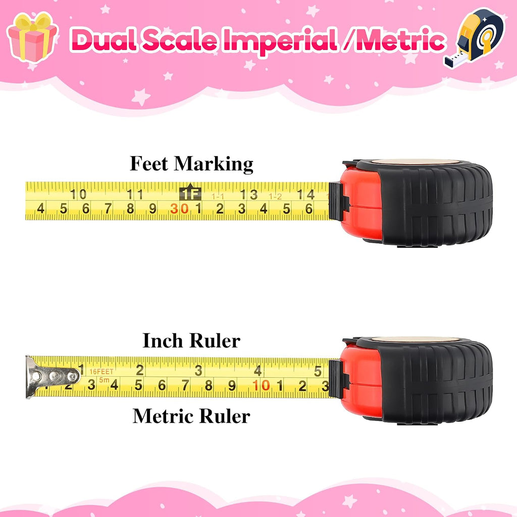 Practical Wife Birthday Gift from Husband, 16 FT Tape Measure