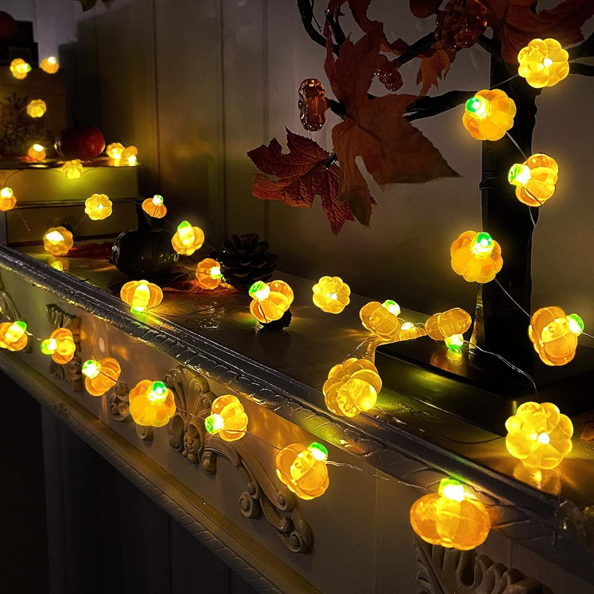 PumpkinGlow | Illuminate Your Space with Charming 3D Pumpkin Lights