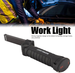 LED Tactical Flashlight – USB Rechargeable, Waterproof, and Magnetic Hanging Work Light! 🔦💪