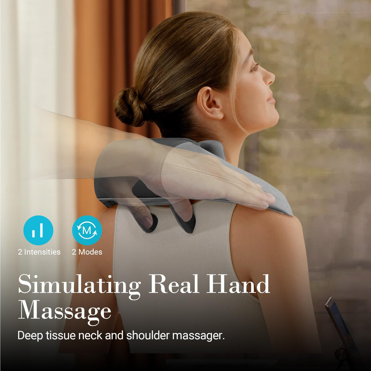 CuPiLo Cordless Neck Massager with Heat & Remote Control, 2026 Upgraded