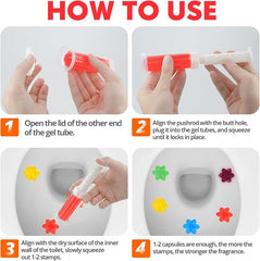 Transform Your Bathroom with the Peculiar Smell Artifact Toilet Gel Stamps