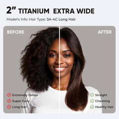 Achieve Salon-Smooth Hair with SmoothStyle™ LCD Infrared Hair Straightener