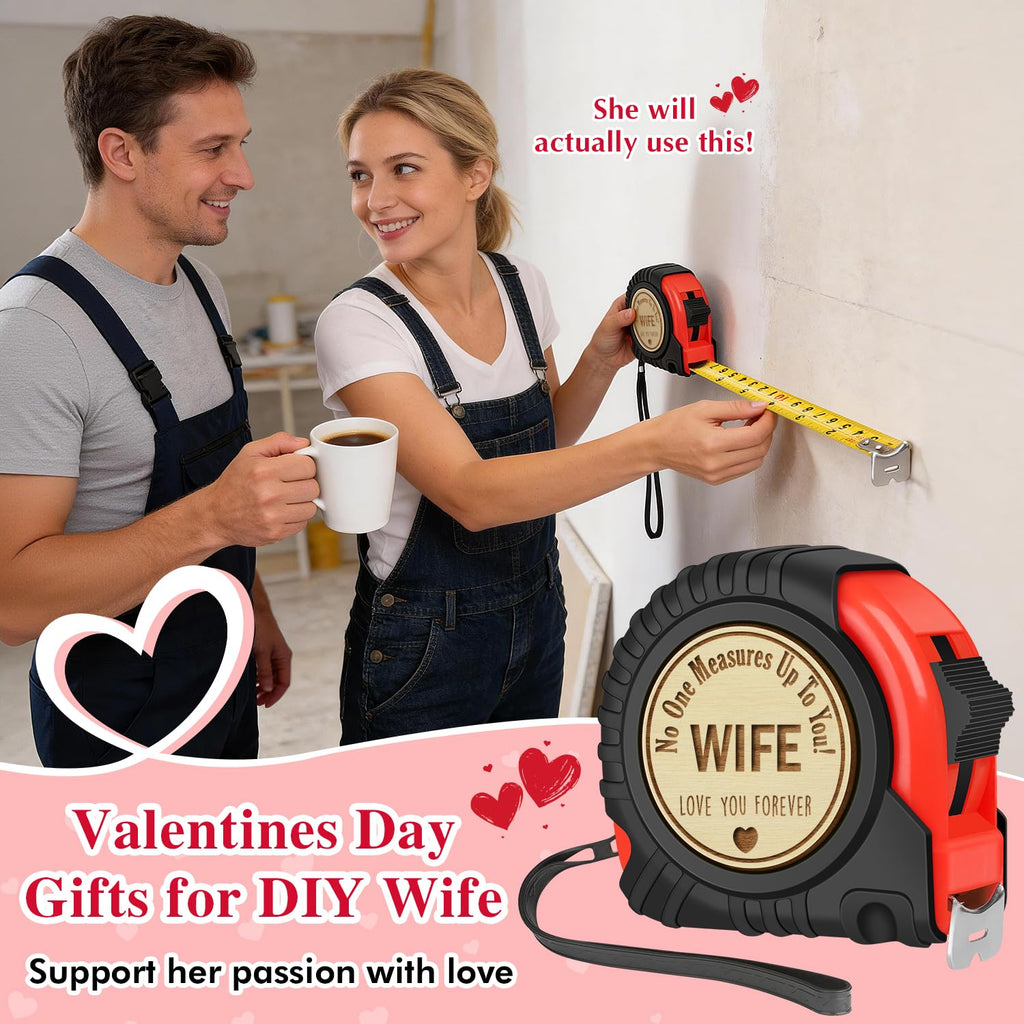 Practical Wife Birthday Gift from Husband, 16 FT Tape Measure