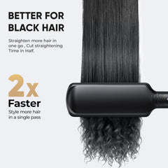 Achieve Salon-Smooth Hair with SmoothStyle™ LCD Infrared Hair Straightener