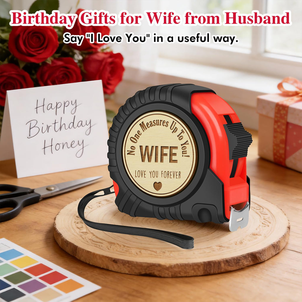 Practical Wife Birthday Gift from Husband, 16 FT Tape Measure