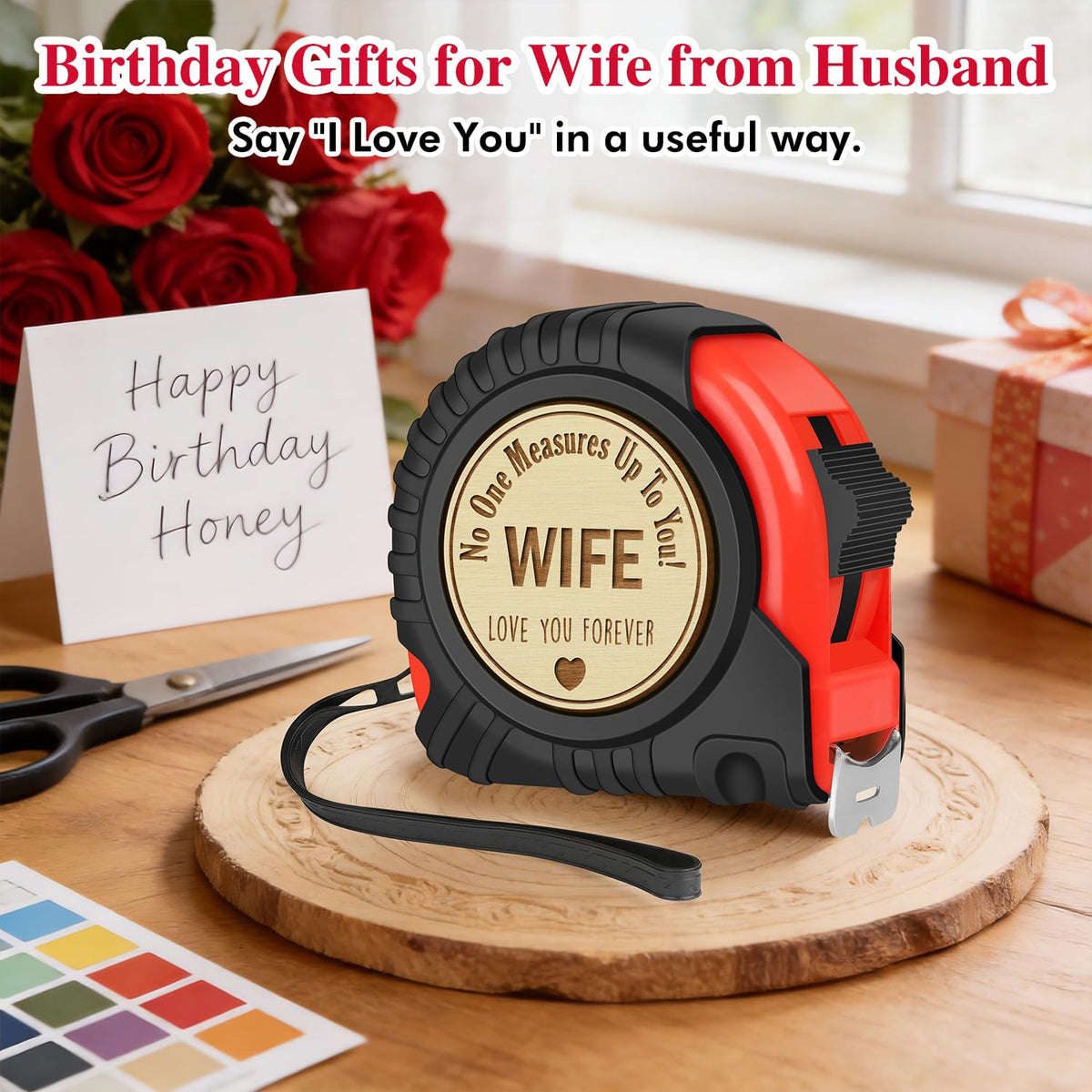Practical Wife Birthday Gift from Husband, 16 FT Tape Measure