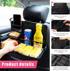 Car Back Seat Folding Table – Your Travel Companion (+Free Gift Included)