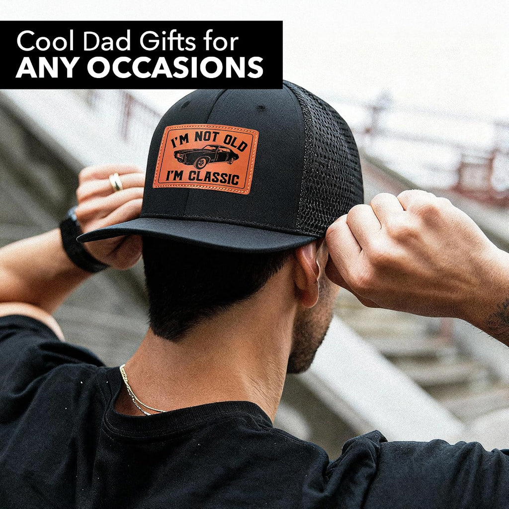 Gifts for Men, Dad, Husband, Grandpa for Fathers Day - Birthday Gifts for Men Unique - Dad Birthday Gifts - Cool, Funny Mens Gifts Ideas - Mens Birthday Gift Ideas - for Him, Grandpa, Classic Dad Hat