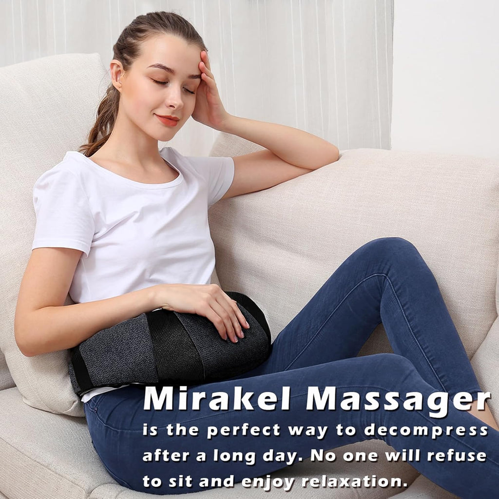 Heat Neck Massager for Pain Relief Deep Tissue - Gift for Women Men
