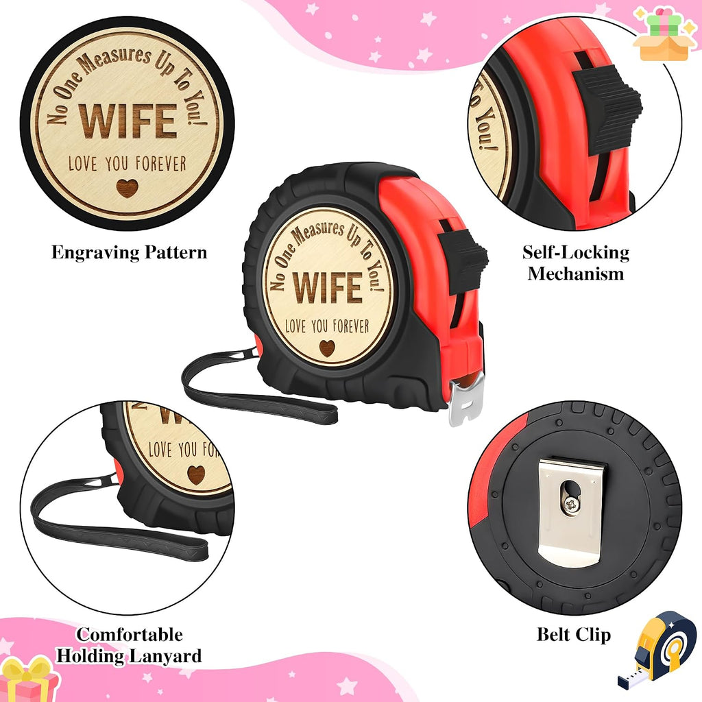 Practical Wife Birthday Gift from Husband, 16 FT Tape Measure