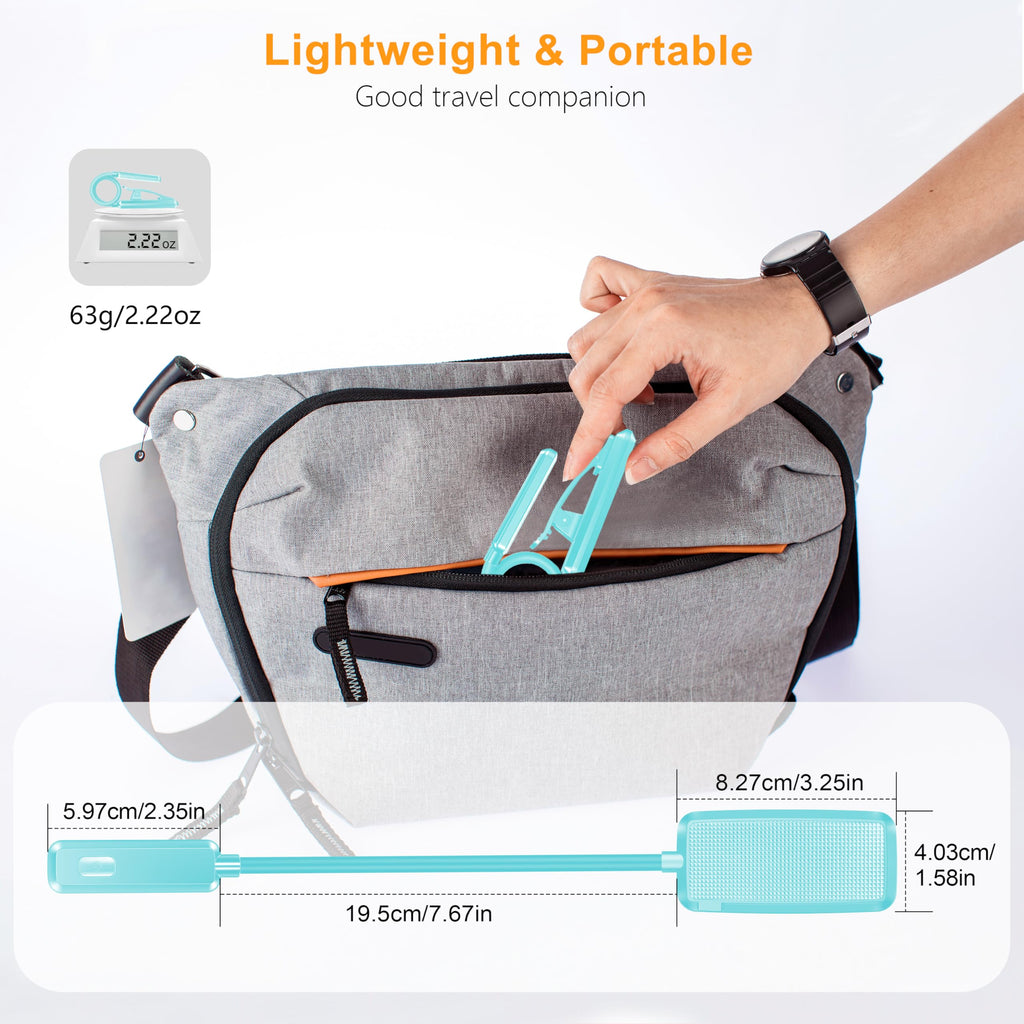Gritin 9 LED Rechargeable Book Light for Reading in Bed