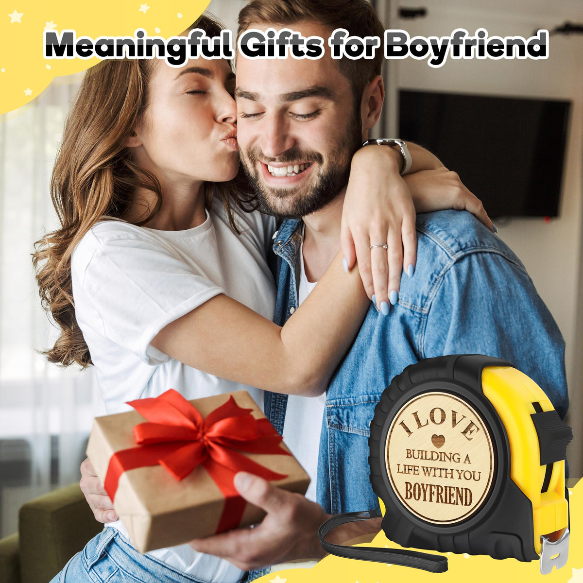 Practical Wife Birthday Gift from Husband, 16 FT Tape Measure