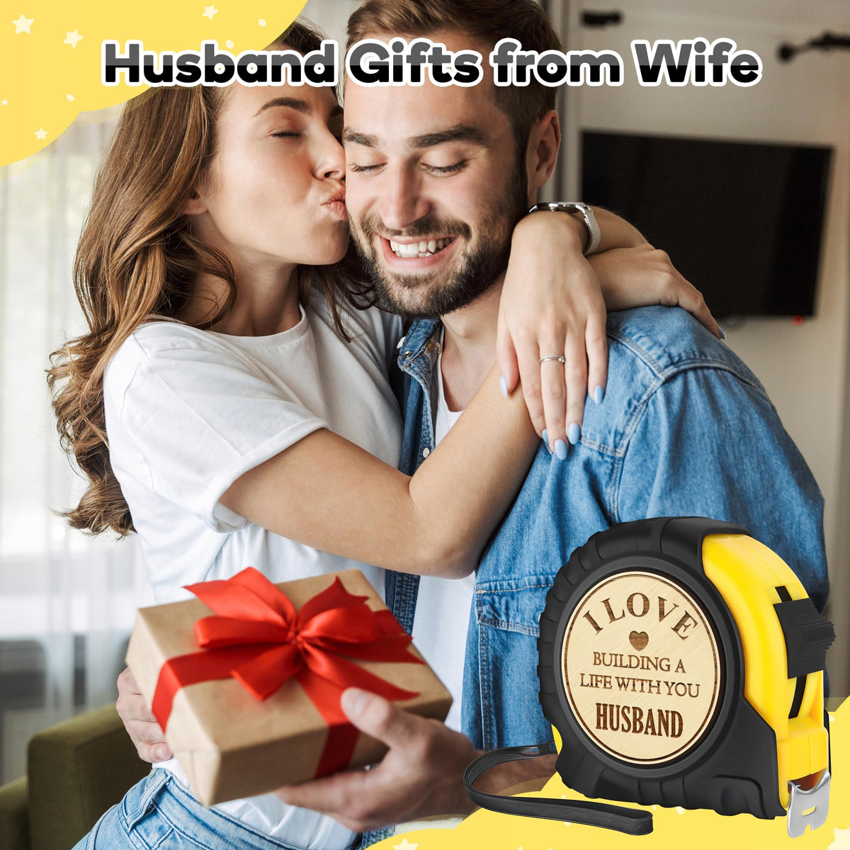 Practical Wife Birthday Gift from Husband, 16 FT Tape Measure