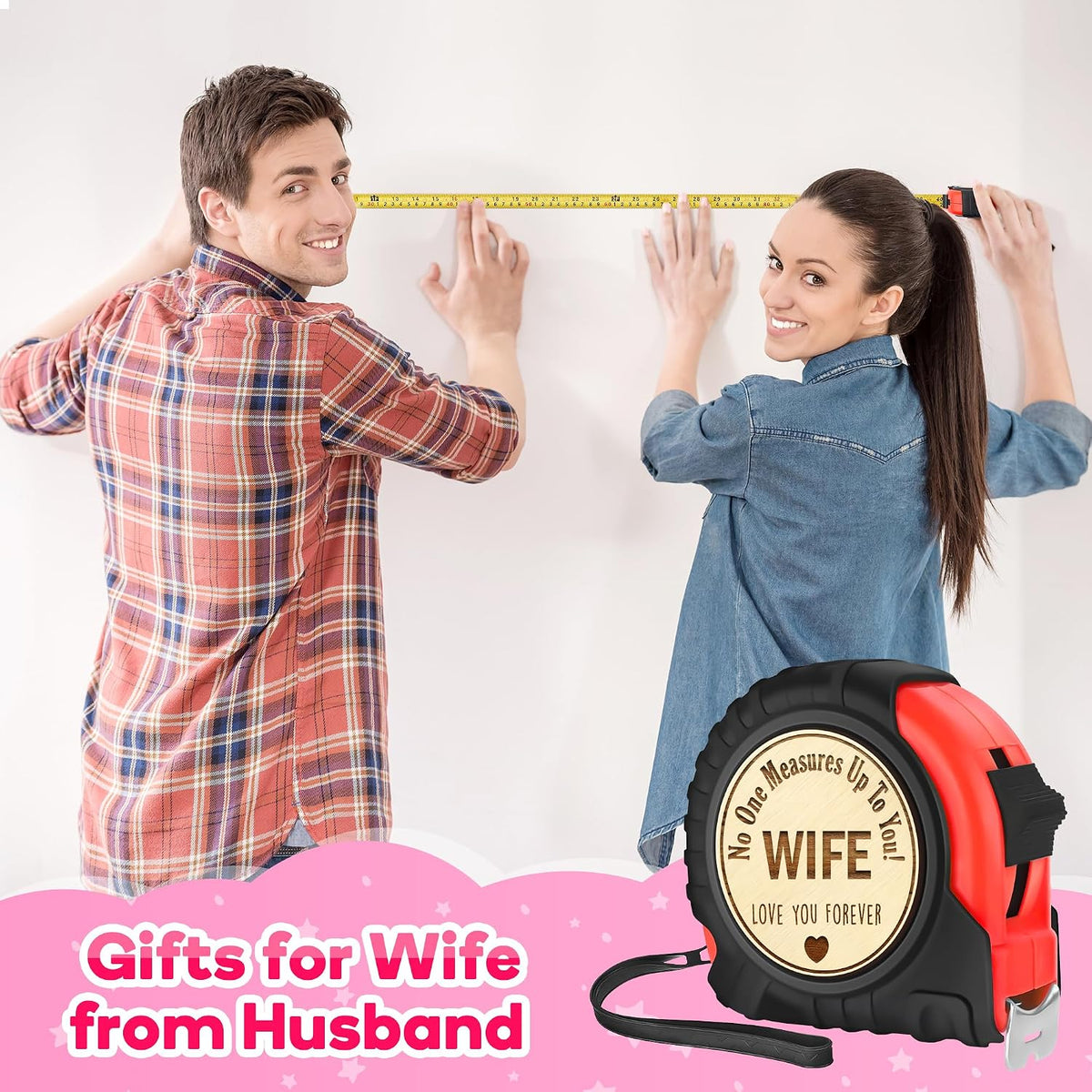 Practical Wife Birthday Gift from Husband, 16 FT Tape Measure