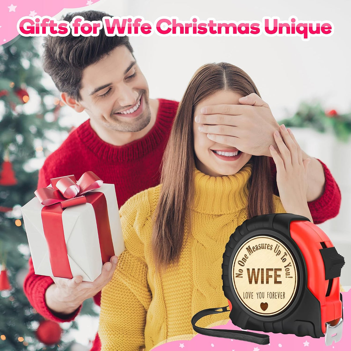Practical Wife Birthday Gift from Husband, 16 FT Tape Measure