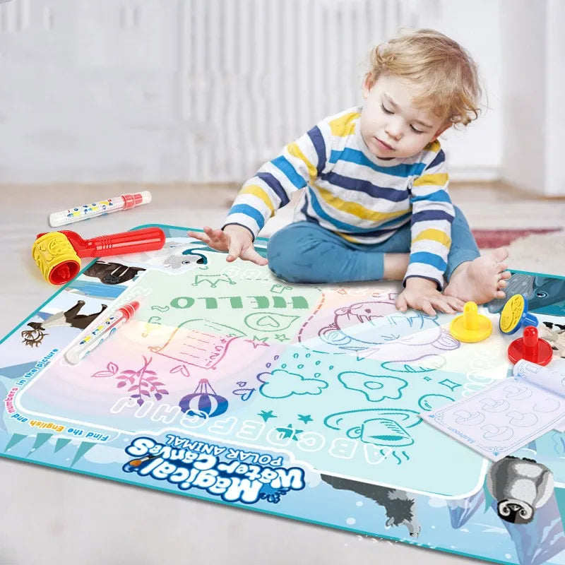 Spark Your Child’s Creativity with the Magic Water Canvas Set