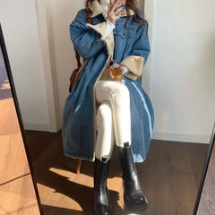 Slim and Thick Warm Denim Cotton Jacket,🧥 Stay Warm and Stylish This Season!