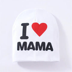 50% Off + Free Shipping Today | SOHOBLOO'S I Luv Mama & Papa Baby Hat