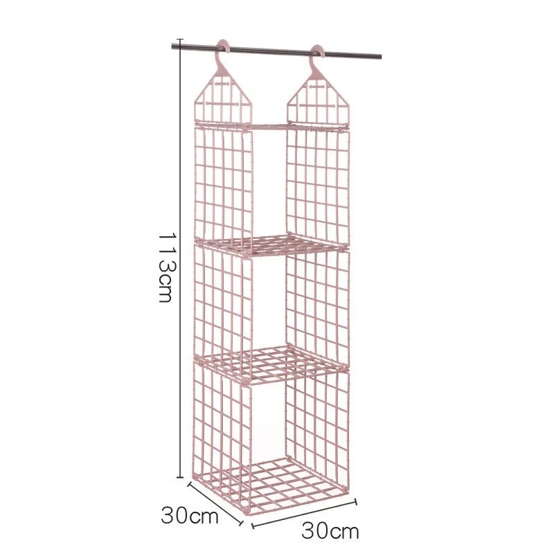 ClosetRack™ SpaceMax - Foldable Hanging Clothes Storage Organizer