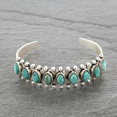 Turquoise Open Bracelet Trendsi