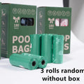 3/6/10/12 Rolls 180 Count Super Thick Dog Poop Bags,Leak-Proof Polyethylene Suitable For Cats & Dogs, Pet Cleaning Supplies